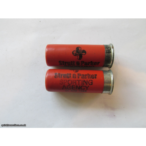 12G STRUTT & PARKER SPORTING AGENCY ORANGE CARTRIDGE [INERT]