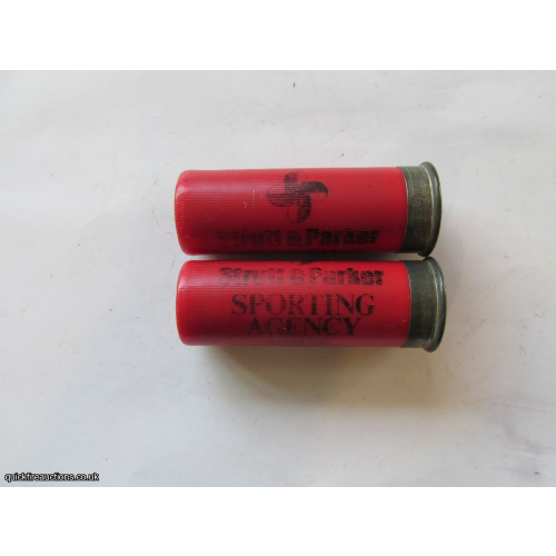 12G STRUTT & PARKER SPORTING AGENCY RED  CARTRIDGE [INERT]
