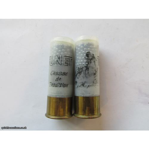 12G R.T.O. TUNET CHASSE DE TRADITION CARTRIDGE [INERT]