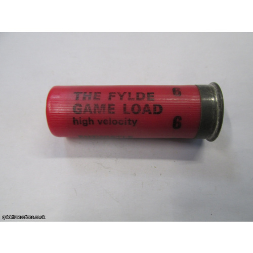 12G ENTWISTLE THE FLYDE GAME LOAD PRESTON CARTRIDGE [INERT]