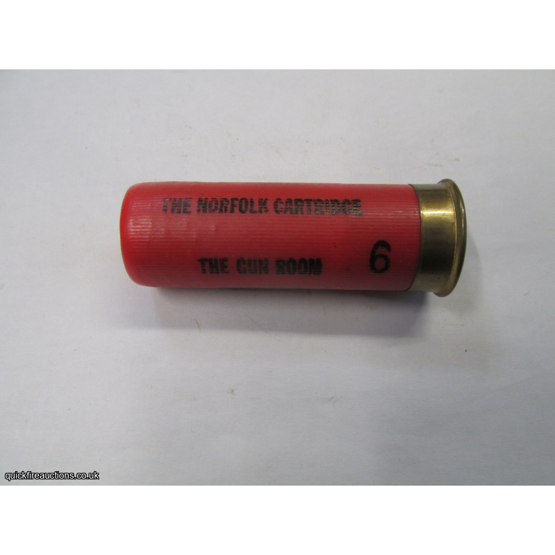 12G SPROWSTON THE GUN ROOM THE NORFOLK CARTRIDGE [INERT]