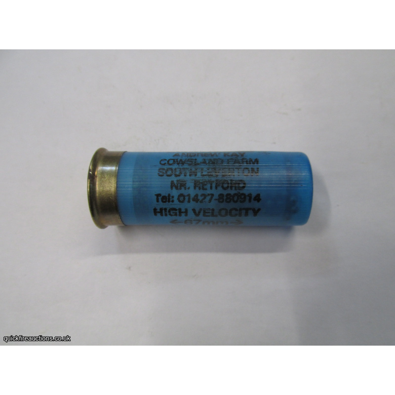 12G ANDREW KAY THE ALPHA RETFORD CARTRIDGE [INERT]