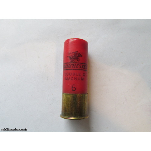 12G WINCHESTER DOUBLE X MAGNUM 2 3/4 inch CARTRIDGE [INERT]