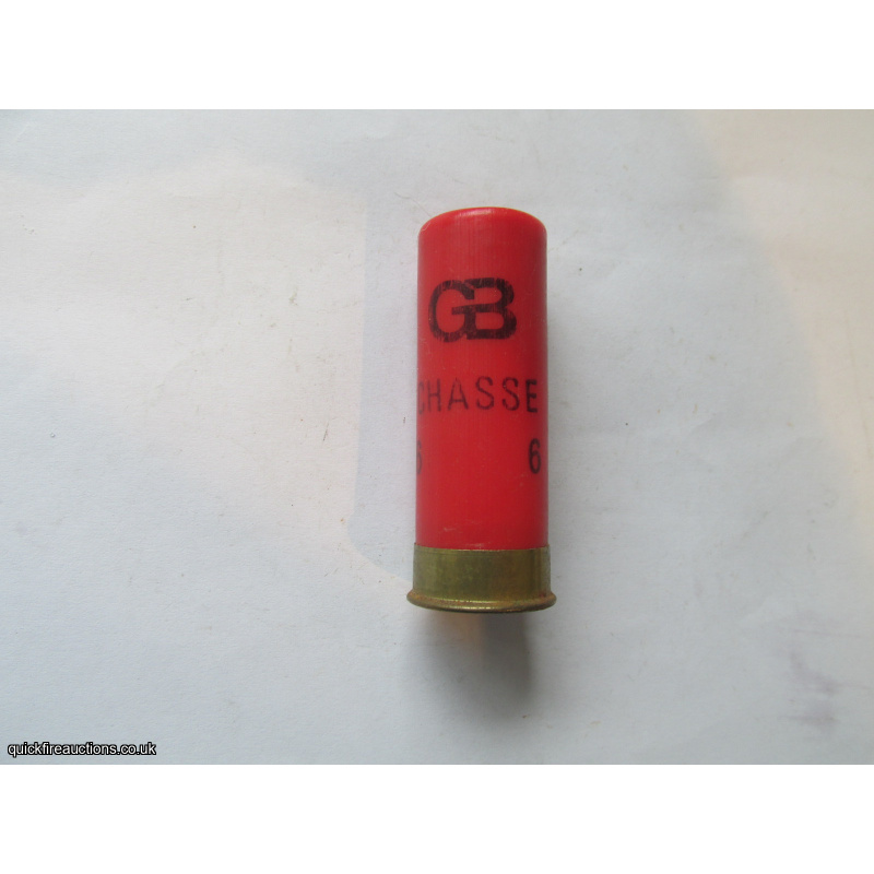 12G WINCHESTER GB CHASSE CARTRIDGE [INERT]