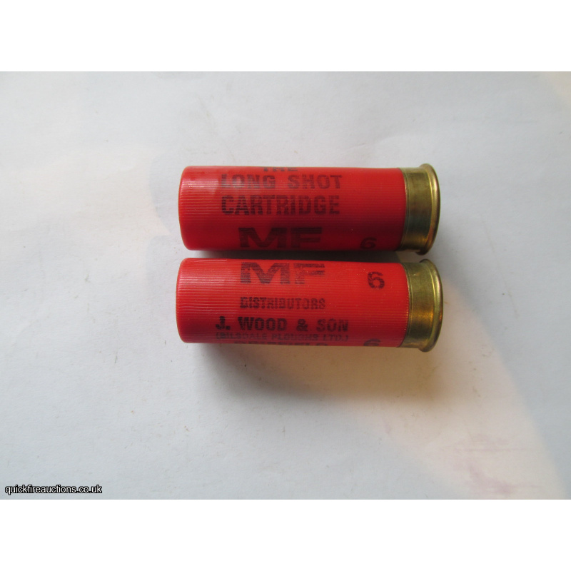 12G WOOD THE LONG SHOT CARTRIDGE [INERT]