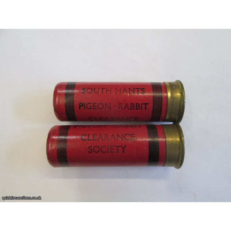 12G SOUTH HANTS PIGEON RABBIT CLEARANCE CARTRIDGE  [INERT]