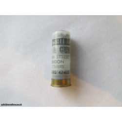 12G WILTSHIRE ROD & GUN WHITE CARTRIDGE [INERT]