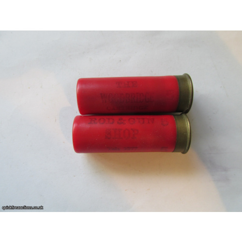 12G ROD & GUN SHOP THE WOODBRIDGE CARTRIDGE [INERT]