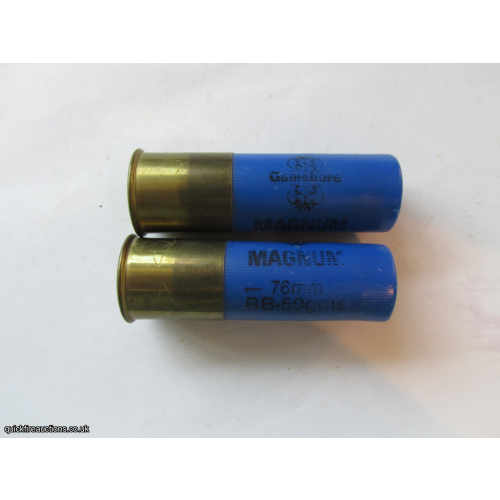 12G GAMEBORE MAGNUM 3 inch SMALL EMBLEM CARTRIDGE [INERT]