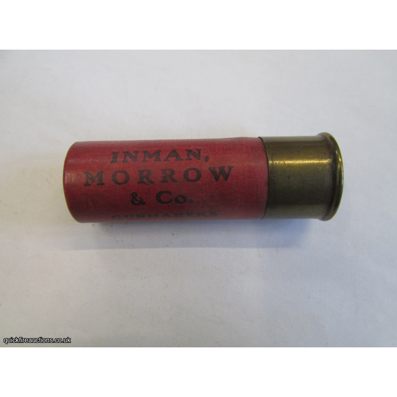 12G R.T.O. INMAN MORROW & CO LEEDS CARTRIDGE  [INERT]