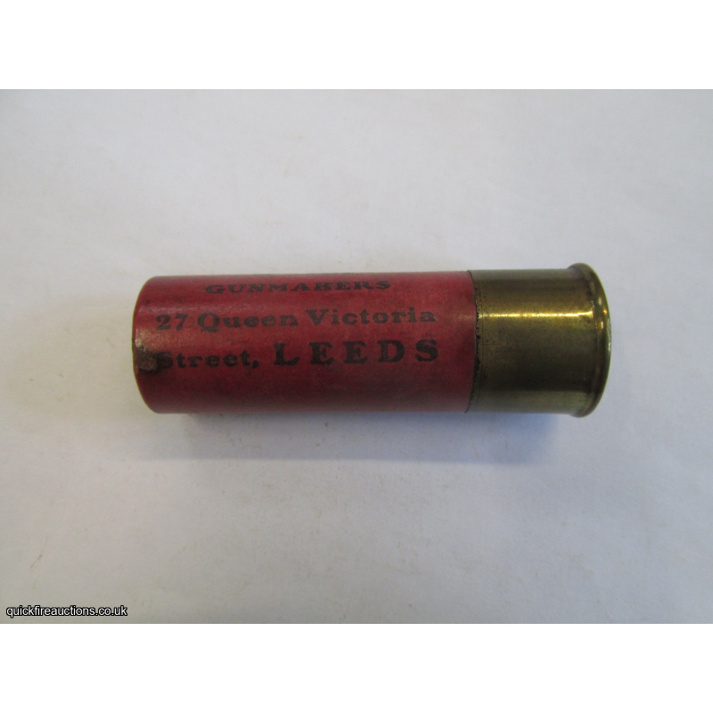12G R.T.O. INMAN MORROW & CO LEEDS CARTRIDGE  [INERT]