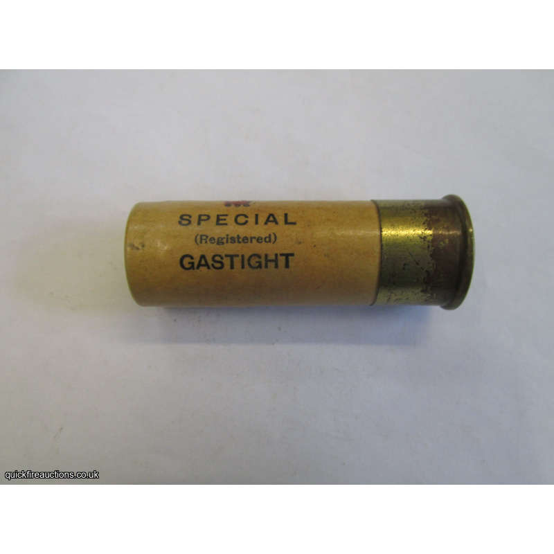 12G R.T.O. BRADDELLS SPECIAL GASTIGHT NOBEL CARTRIDGE  [INERT]
