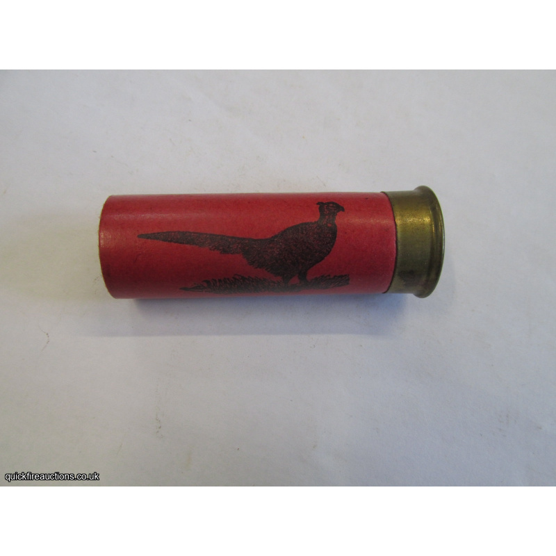 12G R.T.O. MORGAN & SON WEM & WHITCHURCH ELEY LONDON CARTRIDGE  [INERT]