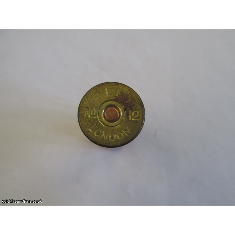 12G R.T.O. MORGAN & SON WEM & WHITCHURCH ELEY LONDON CARTRIDGE  [INERT]