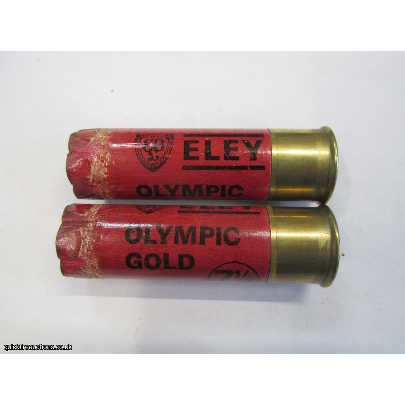 12G ELEY OLYMPIC GOLD RED EMPTY FIRED CASE