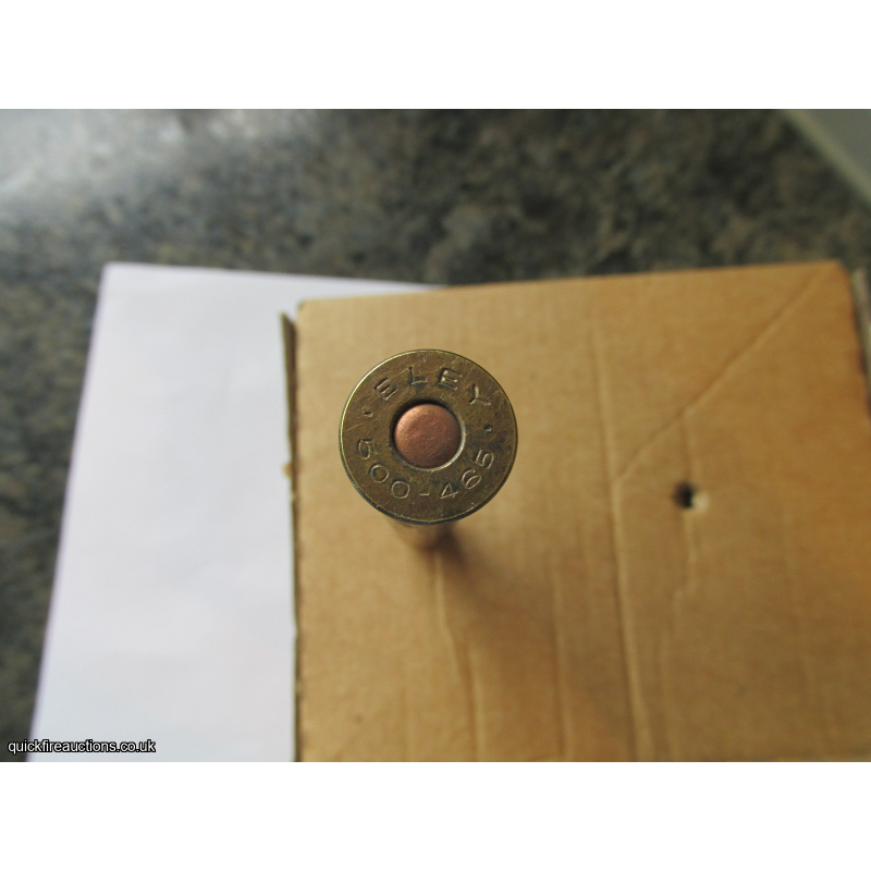 1  X ELEY 500-465  LEAD TIP BULLET INERT