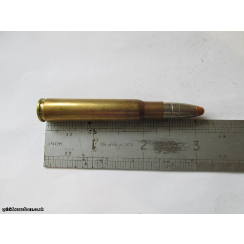 1 X RWS 8 X 60 S  NICKEL COPPER TIP BULLET