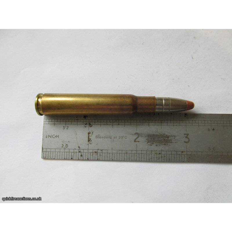 1 X RWS 8 X 60 S  NICKEL COPPER TIP BULLET