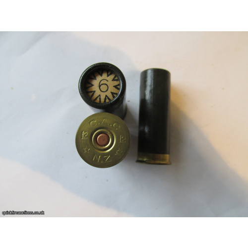 12G R.T.O. C.A.C. PLAIN BLACK TUBE CARTRIDGE  [INERT]