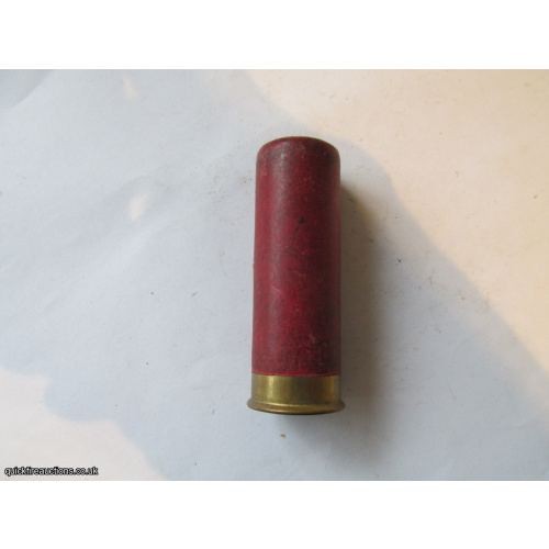 12G R.T.O. REM-UMC REMINGTON PLAIN TUBE CARTRIDGE  [INERT]