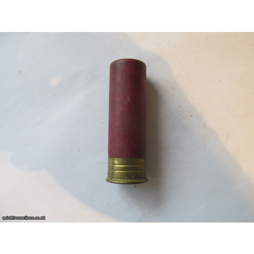12G R.T.O. FEDERAL MONARK PLAIN TUBE CARTRIDGE  [INERT]