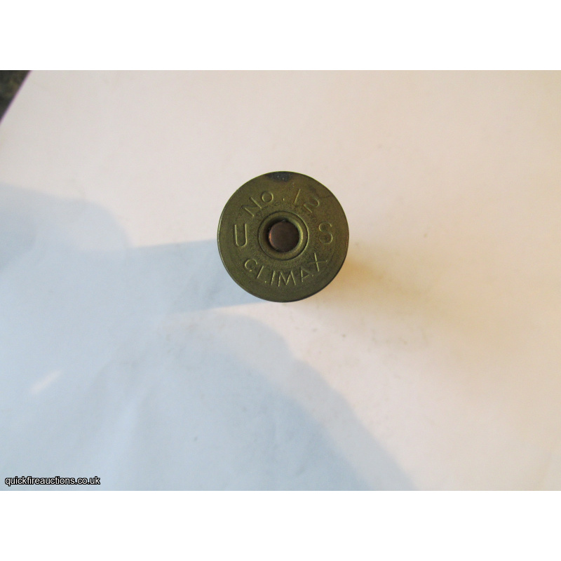 12G R.T.O. U S CLIMAX PLAIN TUBE CARTRIDGE  [INERT]