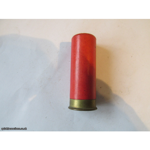 12G G.L. WOODS & SONS  PLAIN TUBE CARTRIDGE  [INERT]