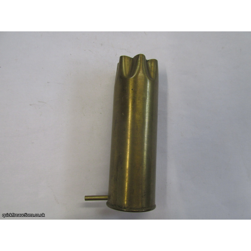 12G ALL BRASS MRE FSE DARMES PIN-FIRE CARTRIDGE  [INERT]