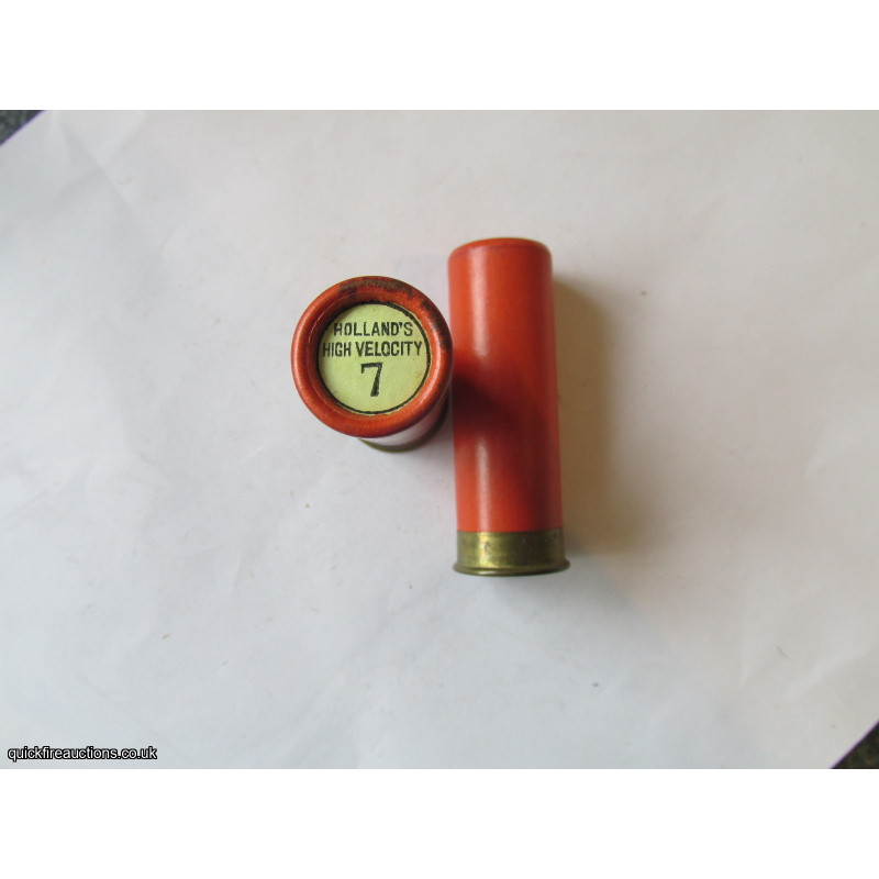12G R.T.O. TC = HOLLANDS HIGH VELOCITY PLAIN ORANGE TUBE CARTRIDGE  [INERT]