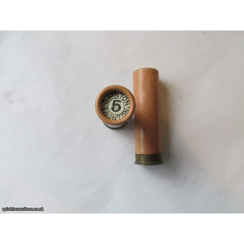 20G R.T.O. TC = G.HINTON TAUNTON PLAIN FAWN TUBE CARTRIDGE  [INERT]