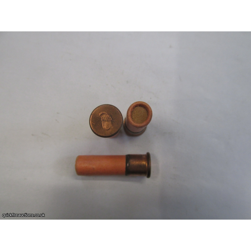 No 3 [9mm] FLOBERT SHORT [ ACORN ] SALOON CARTRIDGE  [INERT]