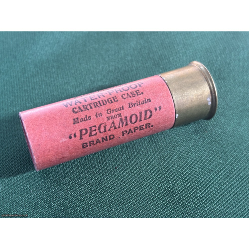 12G Westley Richards Pegamoid Cartridge(INERT)