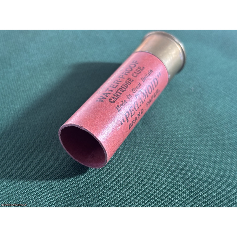 12G Westley Richards Pegamoid Cartridge(INERT)