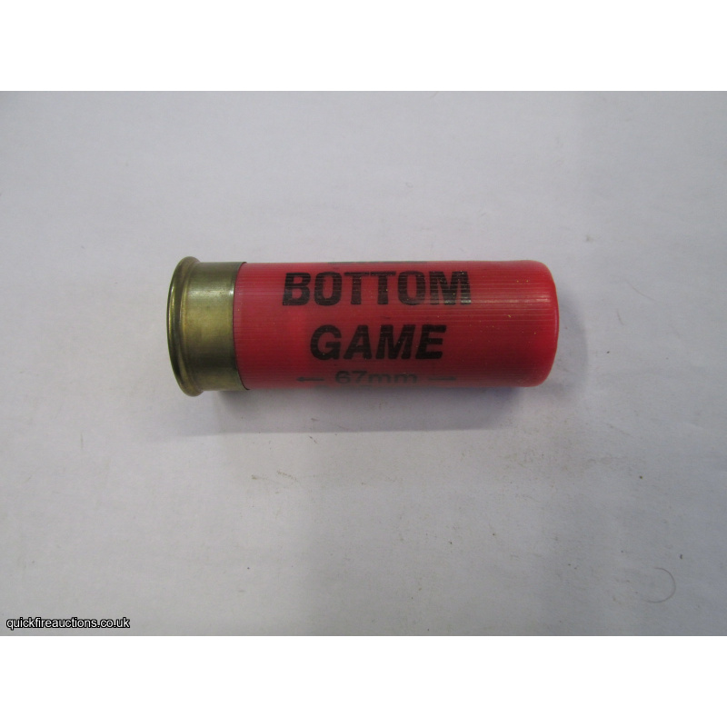 12G SIX MILE BOTTOM GAME CARTRIDGE [INERT]