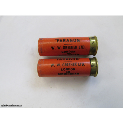 12G R.T.O. GREENER PARAGON CARTRIDGE  [INERT]