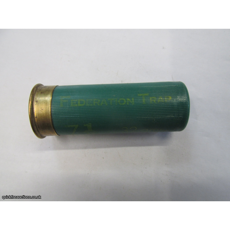 12G FEDERATION TRAP CARTRIDGE [INERT]