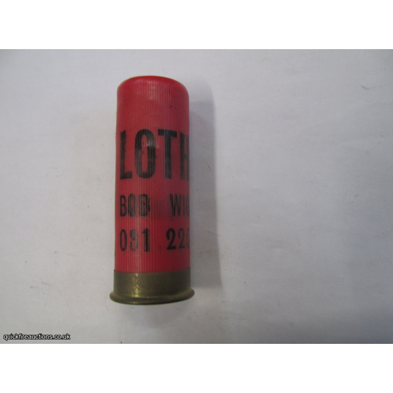 12G BOB WIGHTMAN LOTHIAN CARTRIDGE [INERT]