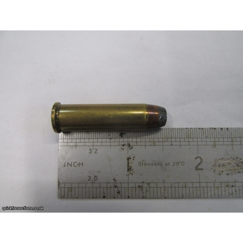 1 X GECO 357 MAGNUM LEAD TIP FLAT NOSE BULLET INERT