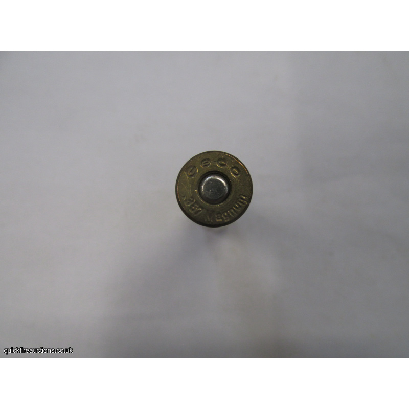 1 X GECO 357 MAGNUM LEAD TIP FLAT NOSE BULLET INERT