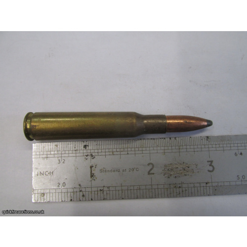 1 X DWM K V 7 X 57 LEAD TIP BULLET INERT