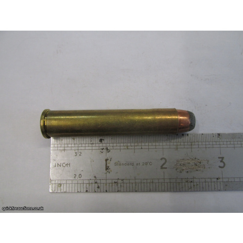 1 X R-P 444 MARLIN LEAD TIP FLAT NOSE BULLET INERT