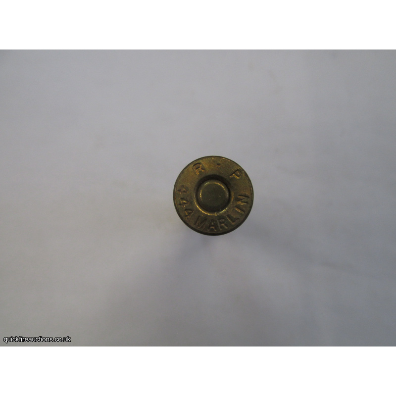 1 X R-P 444 MARLIN LEAD TIP FLAT NOSE BULLET INERT