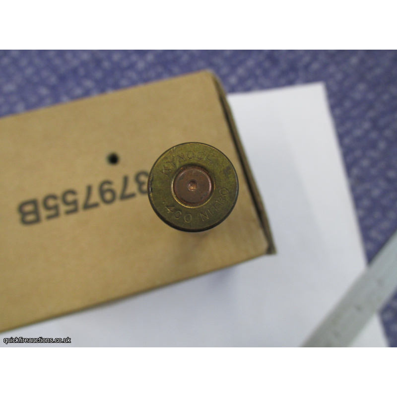 1 X KYNOCH 400 NITRO LEAD TIP  BULLET INERT