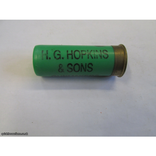 12G HOPKINS GUNMAKERS CHESHIRE CARTRIDGE [INERT]