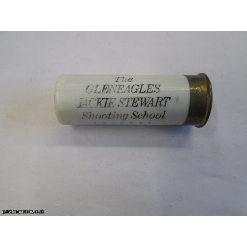 12G JACKIE STEWART GLENEAGLES SHOOTING SCHOOL CARTRIDGE [INERT]