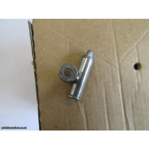1 X W-W SUPER 357 MAGNUM LEAD BULLET INERT