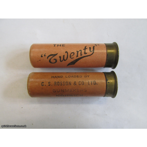 20G R.T.O. ROSSON THE TWENTY CARTRIDGE  [INERT]