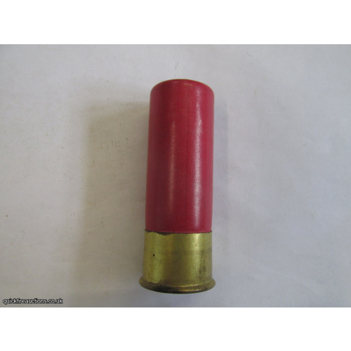 12G R.T.O. DICKSON EDINBURGH PLAIN TUBE CARTRIDGE  [INERT]