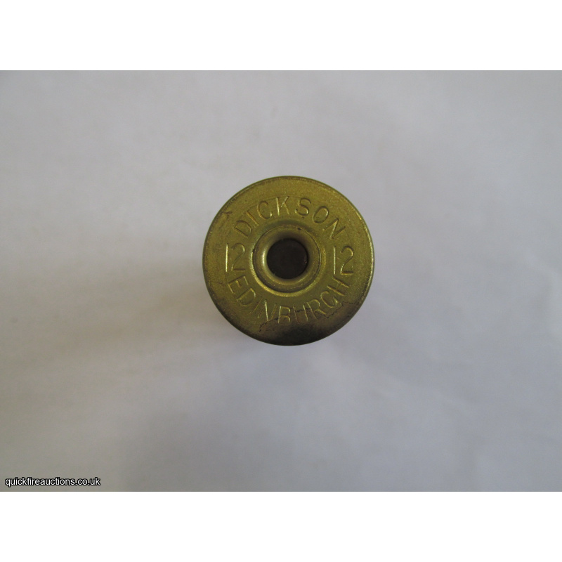 12G R.T.O. DICKSON EDINBURGH PLAIN TUBE CARTRIDGE  [INERT]