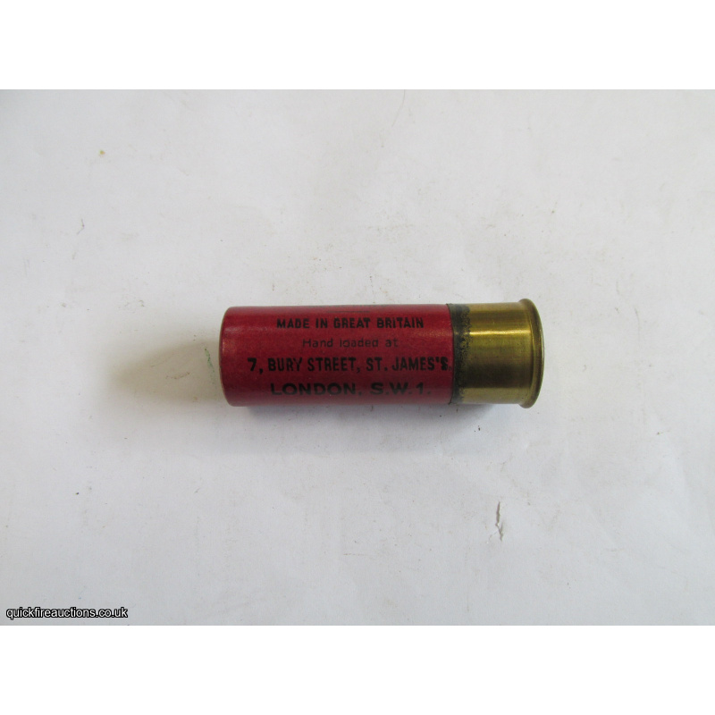 12G R.T.O. GRANT & LANG GRANTBURY LANCASTER WATSON CARTRIDGE  [INERT]
